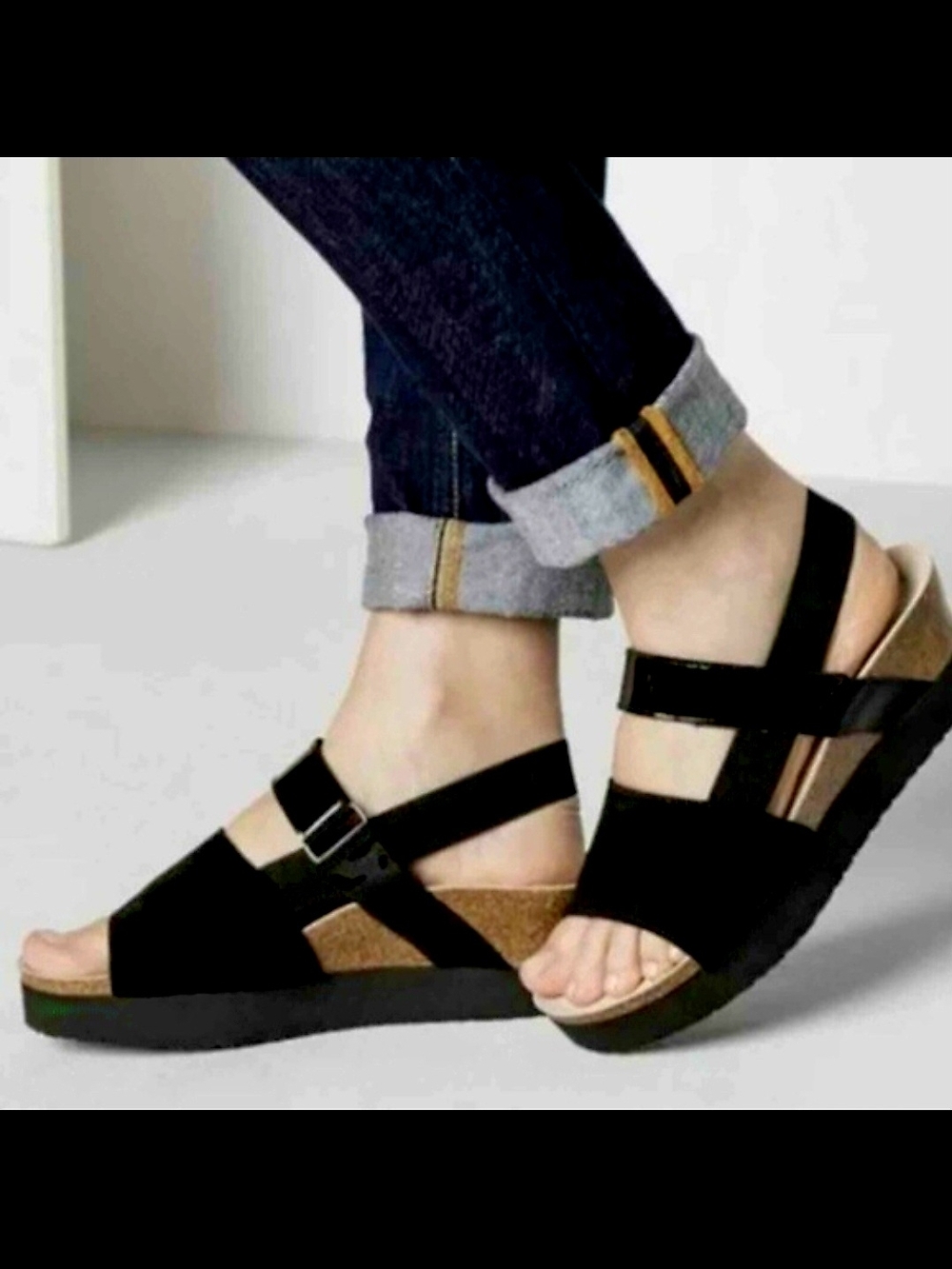 Birkenstock Papillio 'Linda' Strappy Wedge